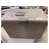 Alluminum JC Higgins cooler, dented on one side.