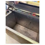 Alluminum JC Higgins cooler, dented on one side.