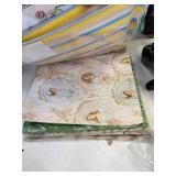 Misc Hallmark Vintage seasonal/birthday wrapping paper sheets.