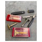 Straight razor/safety razor misc lot QTY 5