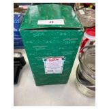 Hallmark 1995 Barbie deck the halls figurine music box NIB