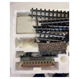 Lemax village express train system, with 3 trains, and tracks. no box