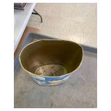 snoopy peanuts trash can