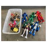 2007 power rangers, early 2000s power rangers misc lot.
