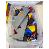 misc Lego pieces, windows, star wars pieces, plants, original bricks, wheels and more