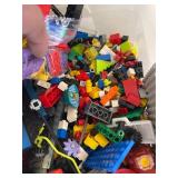 misc Lego pieces, windows, star wars pieces, plants, original bricks, wheels and more
