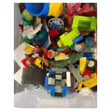 misc Lego pieces, windows, star wars pieces, plants, original bricks, wheels and more