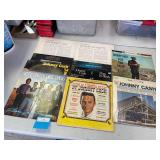 Vintage records Johnny cash 8, nitty gritty dirt band 1