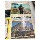 Vintage records Johnny cash 8, nitty gritty dirt band 1
