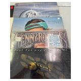 Vintage records misc QTY 7, s.o.s. , reo speedwagon, willie nelson, chicago and more, see pics.