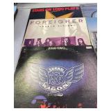 Vintage records misc QTY 7, s.o.s. , reo speedwagon, willie nelson, chicago and more, see pics.