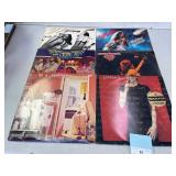 Vintage records QTY- 6. Ted nugent, loverboy, reo speedwagon live, and more, see pics.