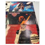 Vintage records QTY- 6. Ted nugent, loverboy, reo speedwagon live, and more, see pics.