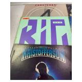 Vintage records QTY- 6.bob Dylan, kris kristofferson, rough and ready, see pictures.