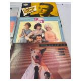 Vintage records QTY- 6. Rick Springfield, dolly parton 9-5, reo speedwagon, willie nelson, see pictures.