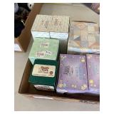 Precious moment mugs, dreamsicles, calico kitties, and boyds figurines. with boxes!