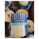 Vintage toilet paper Delsey 2 ply. QTY 13