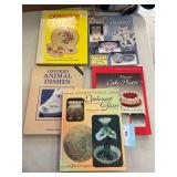 Glassware collector books QTY 5, see description