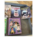 collector books- cookie jars, vogue dolls, occupied japan,timeless rolls and more. QTY 7