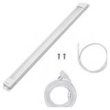 Honeywell UltraPro 24in. Linkable LED Light Fixture, Selectable Brightness, Slim LED Strip Light, Under Cabinet Lighting, Kitchen Light, HI/OFF/LOW Switch, 44107