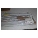 Regalo Easy StepÂ® 38.5-Inch Extra Wide Walk Thru Baby Gate, Includes 6-Inch Extension Kit, 4 Pack Pressure Mount Kit, 4 Pack Wall Cups and Mounting Kit