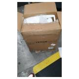 VEVOR Ingredient Bin, 10.5 Gallon and 6.6 Gallon Capacity Ingredient Storage Bin, PP Material Flour Bins On Wheels, White Shelf Ingredient Bin with Scoop, Commercial Storage Bins, 4 Pcs/Set