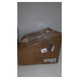 Armen Living Anibal Adjustable Height Swivel Grey Faux Leather and Black Metal Bar Stool