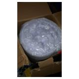 Best Price Mattress 4 Inch Ventilated Memory Foam Mattress Topper with Soothing Lavender Infusion, CertiPUR-US Certified, Queen