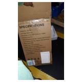 BONSEN 90-Sheet Manual and Automatic Micro Cut Shredder, 5.3 Gallons Lighted Wastebasket, Black, for Home Office