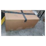 Amazon Basics Pet Carrier Kennel With Plastic Ventilation, 40-Inch