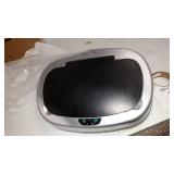 iTouchless 13 Gallon SensorCan KitchenTrash Can with Odor Filter, Stainless Steel, Oval Shape, Sensor-Activated Lid Garbage Bin for Home, Office, Slim Space-Saving, Battery & AC Adapter not included