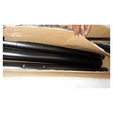 Frenchi Home Furnishing CR002 Coat Rack, 12 Hook, Black