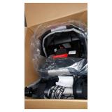 Graco FastAction Fold Jogger Travel System | Includes the FastAction Fold Jogging Stroller and SnugRide 35 Infant Car Seat, Gotham