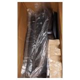 Amazon Basics Padded Office Desk Chair with Armrests, Adjustable Height/Tilt, 360-Degree Swivel, 275Lb Capacity - Black