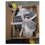 XiGoal Ergonomic Office Chair Home Office Desk Chairs Mesh Office Chair Modern Office Chair Task Chair with Flip Up Arms Adjustable Arms, Breathable Mesh Design High Back with Lumbar Support, White