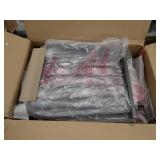 Storkcraft Swirl Hoop Glider and Ottoman Gray with Gray Swirl Cushions