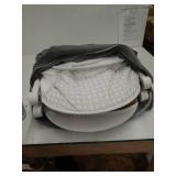 Delta Children 2284 EZ Fold Ultra Compact Travel Newborn Bassinet, Inner Circle
