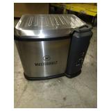 Masterbuilt 10 Liter XL Electric Fryer, Boiler, Steamer in Silver
