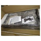 7 Drawer Dresser Organizer Fabric Storage Chest for Bedroom, Hallway, Entryway, Closets, Nurseries. Furniture Storage Tower Sturdy Steel Frame, Wood Top, Easy Pull Handle Textured Print Drawers