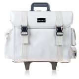 Shany Cosmetics Makeup Artist Soft Rolling Trolley Cosmetic Case with Bonus Mesh Bag Set