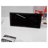 AcuRite Large 18 Digital LED Oversized Wall Clock with Date, Temperature and Fold-Out Stand, Inch, Red