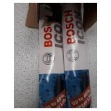 Bosch ICON Wiper Blades 24OE20OE (Set of 2) Fits Land Rover: 15-08 LR2, Lincoln: 19-17 Continental, Mercury: 09-08 Sable, Porsche: 15-18 Macan +More, Up to 40% Longer Life, Frustration Free Packaging