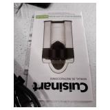 Cuisinart CCJ-500 Pulp Control Citrus Juicer, Brushed Stainless, Black/Stainless, 1 Piece