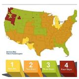 Detroit Axle - 4-Wheel ABS 5-Lug Front Wheel Hub Bearing Assemblies Replacement for 2006-2008 Dodge Ram 1500