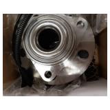 Detroit Axle - 4-Wheel ABS 5-Lug Front Wheel Hub Bearing Assemblies Replacement for 2006-2008 Dodge Ram 1500