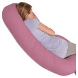 Leachco Snoogle Original Maternity/Pregnancy Total Body Pillow, Mauve Large
