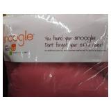 Leachco Snoogle Original Maternity/Pregnancy Total Body Pillow, Mauve Large