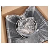 Happybuy Black Shampoo Bowl ABS Plastic Spa Sink Beauty Salon Equipment for Hair Stylists