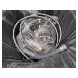 Happybuy Black Shampoo Bowl ABS Plastic Spa Sink Beauty Salon Equipment for Hair Stylists