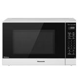 Panasonic NN-SN65KW Microwave Oven with Inverter Technology, 1200W, 1.2 cu.ft. Small Genius Sensor One-Touch Cooking, Popcorn Button, Turbo Defrost-NN-SN65KW-(White)
